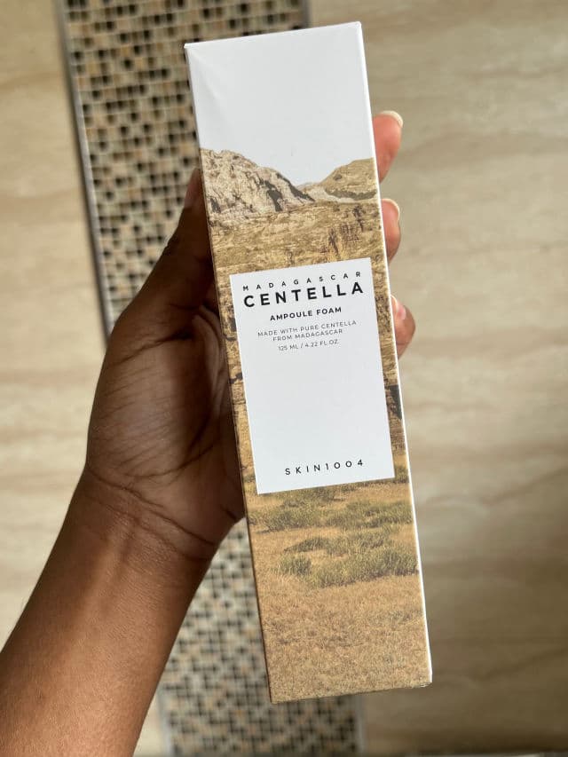 Madagascar Centella Ampoule Foam product review