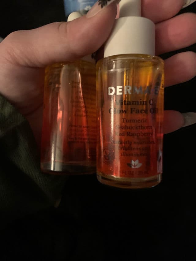 derma e Vitamin C Glow Face Oil  review photo by viciousblogs