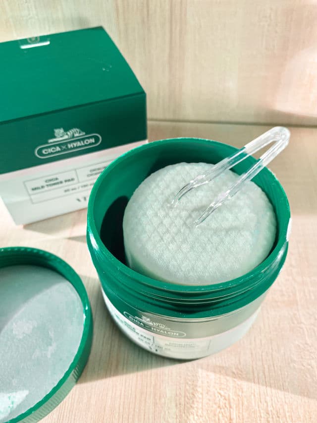 VT COSMETICS Cica Mild Toner Pad review photo by Eliaa