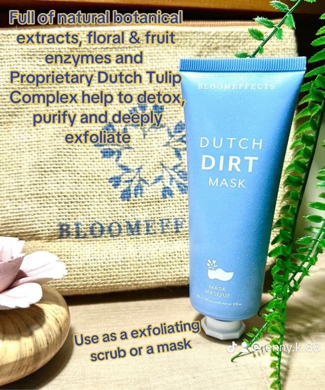 Bloomeffects Dutch Dirt Mask - Exfoliating Face Mask  review photo by JennyK8