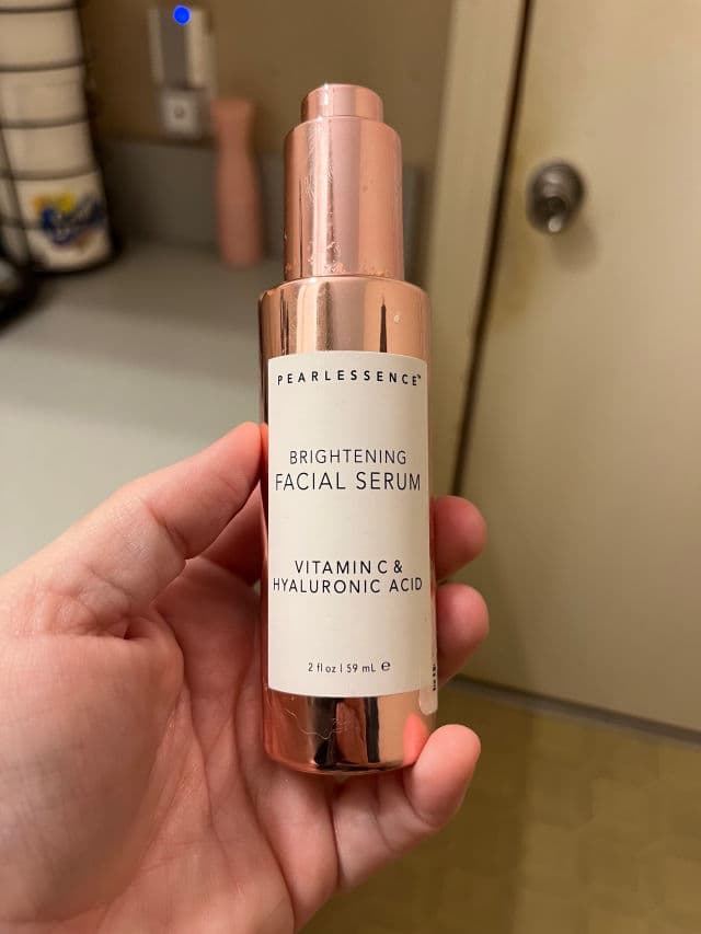 Pearlessence Brightening Facial Serum Vitamin C + Hyaluronic Acid review photo by Wendy45plus