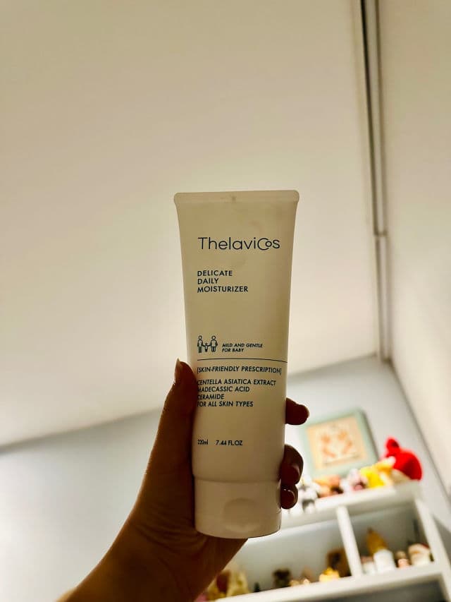 Thelavicos Delicate Daily Moisturizer review photo by skincare3withES