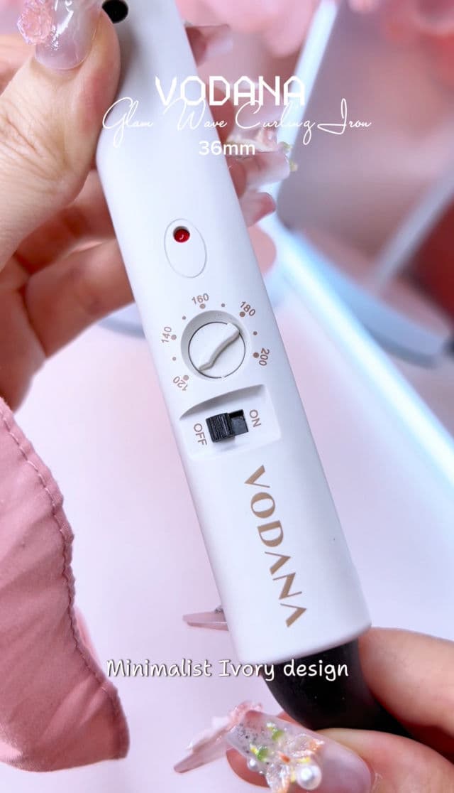 VODANA Glam Wave Curling Iron review photo by Biuwtiyu