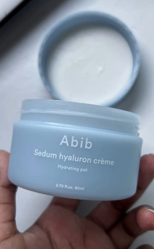 Abib Sedum Hyaluron Crème Hydrating Pot  review photo by riri2244