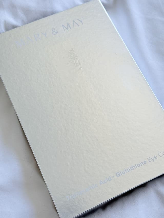 Mary&May Glutathione Eye Cream Kit review photo by cinnamieroll