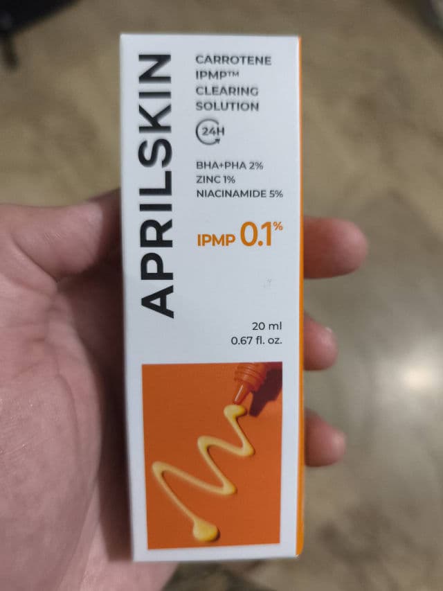 APRIL SKIN Carrotene IPMP Clearing Solution review photo by NoorH
