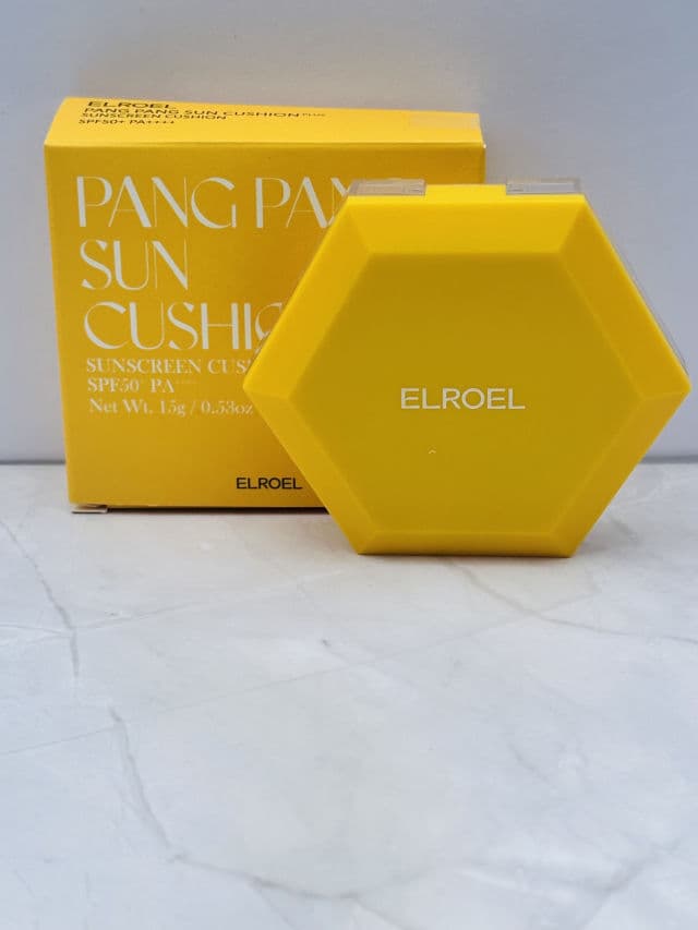 ELROEL Pang Pang Big Sun Cushion UV Shield review photo by Evebernal
