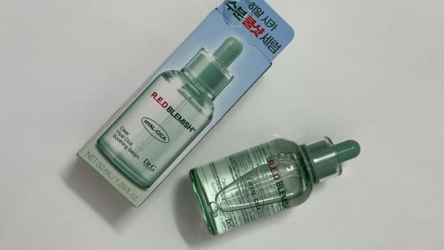 DR.G Red Blemish Clear Hyal Cica Soothing Serum review photo by MayaraMagri