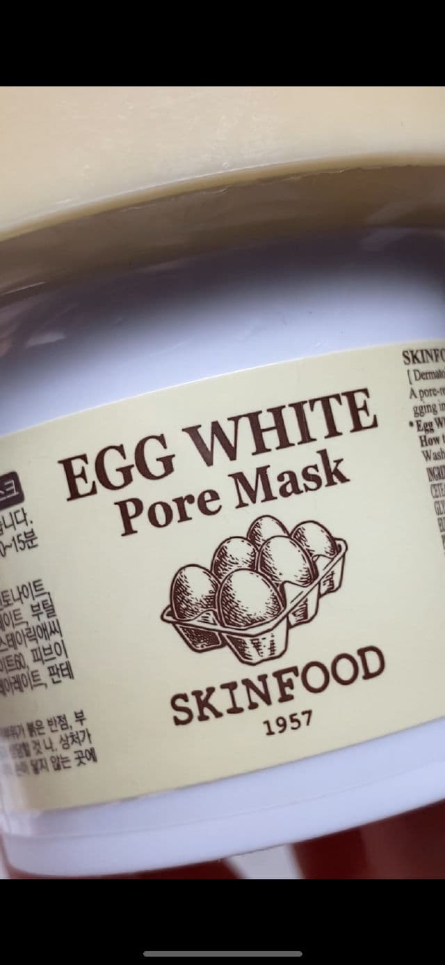 SKINFOOD Egg White Pore Mask review photo by ohdanaoh