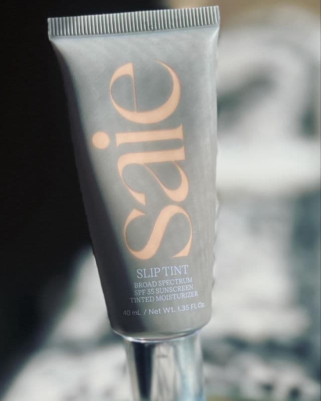 Saie Slip Tint Dewy Tinted Moisturizer review photo by Samplingxsam