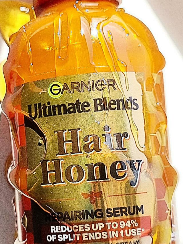 Garnier Whole Blends Hair Honey Repairing Leave-In Serum review photo by Blissful