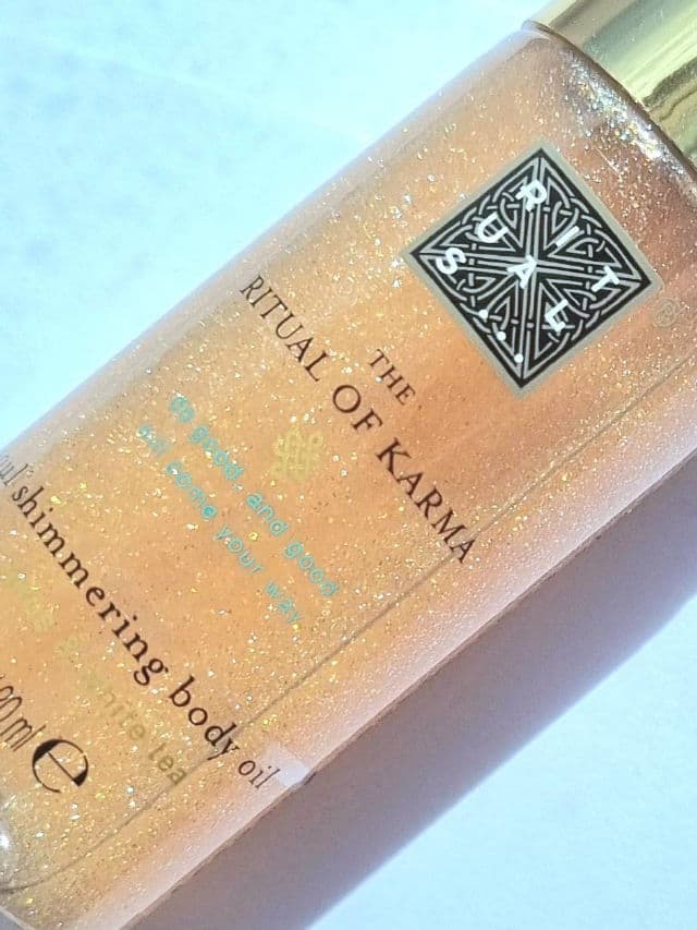 Rituals The Ritual of Karma Soul Shimmering Body Oil review photo by Blissful