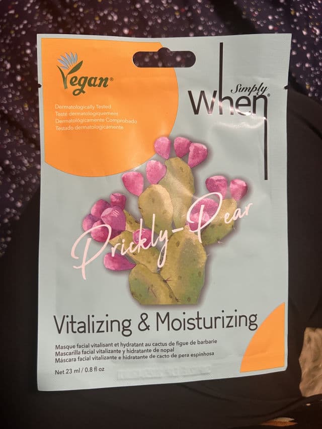 When Simply When Vegan Camellia Firming & Lifting Mask review photo by reviewsbymj