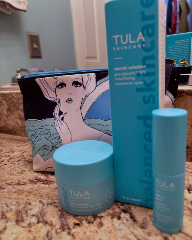 TULA Skincare Get Toned Pro-Glycolic 10% Resurfacing Toner  review photo by LindseyR483