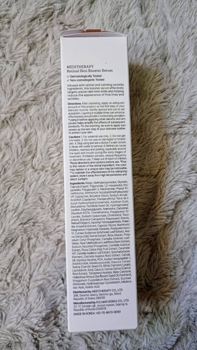 Meditherapy Retinal Skin Booster Serum review photo by Tara5288