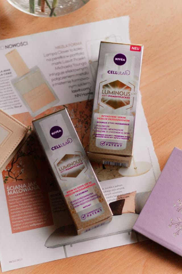 Nivea Cellular Luminous 630 Anti Dark-Spot Day Fluid SPF 50 review photo by Betweendots