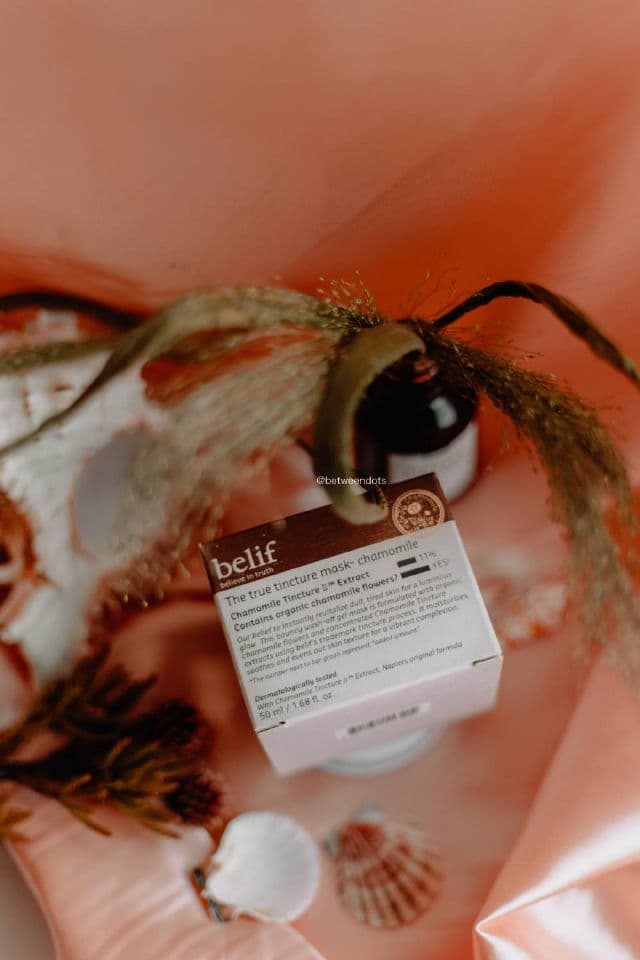 belif The True Tincture Mask - Chamomile review photo by Betweendots