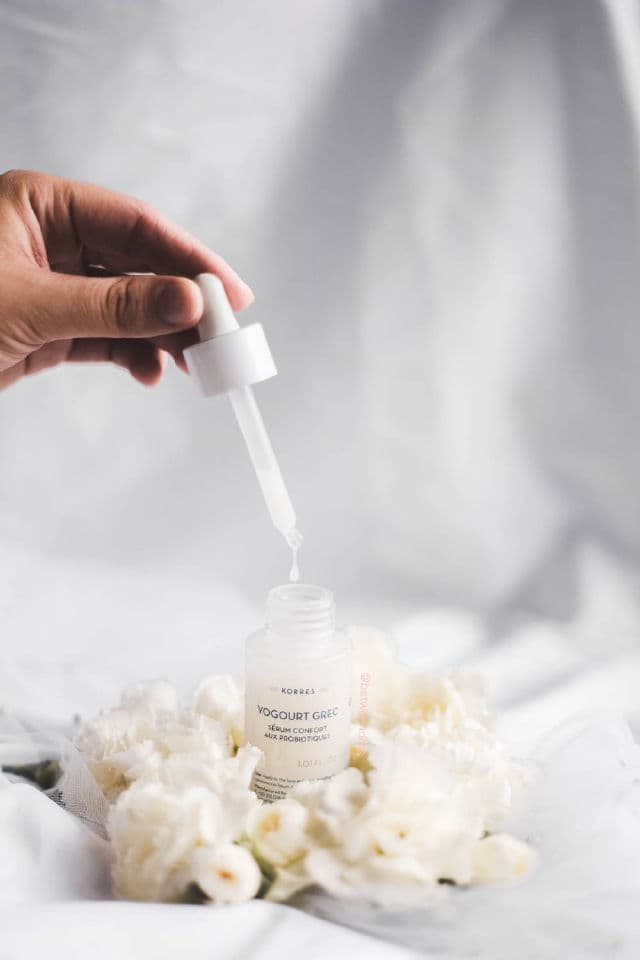 Korres Greek Yoghurt Re-balancing Skin-Supplement Serum review photo by Betweendots