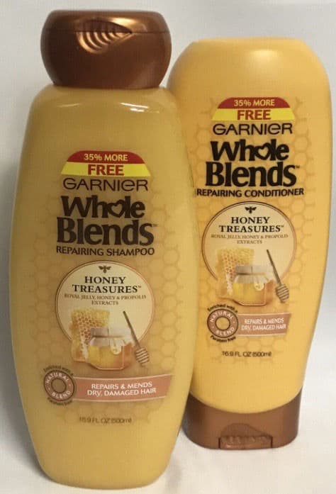 Garnier Whole Blends Honey Treasures Repairing Conditioner review photo by alexialeelovexo
