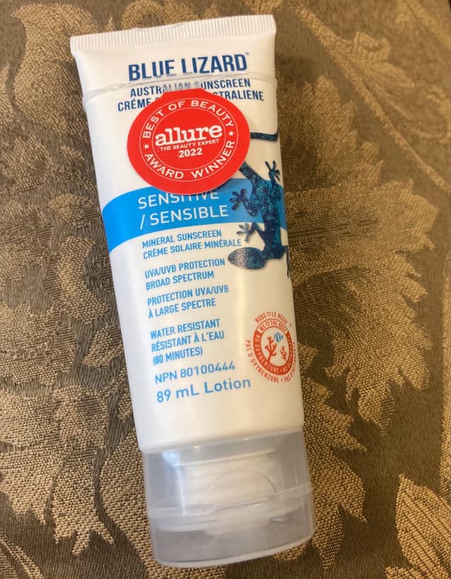 Blue Lizard Sheer Mineral Sunscreen Lotion SPF 50+ review photo by alexialeelovexo