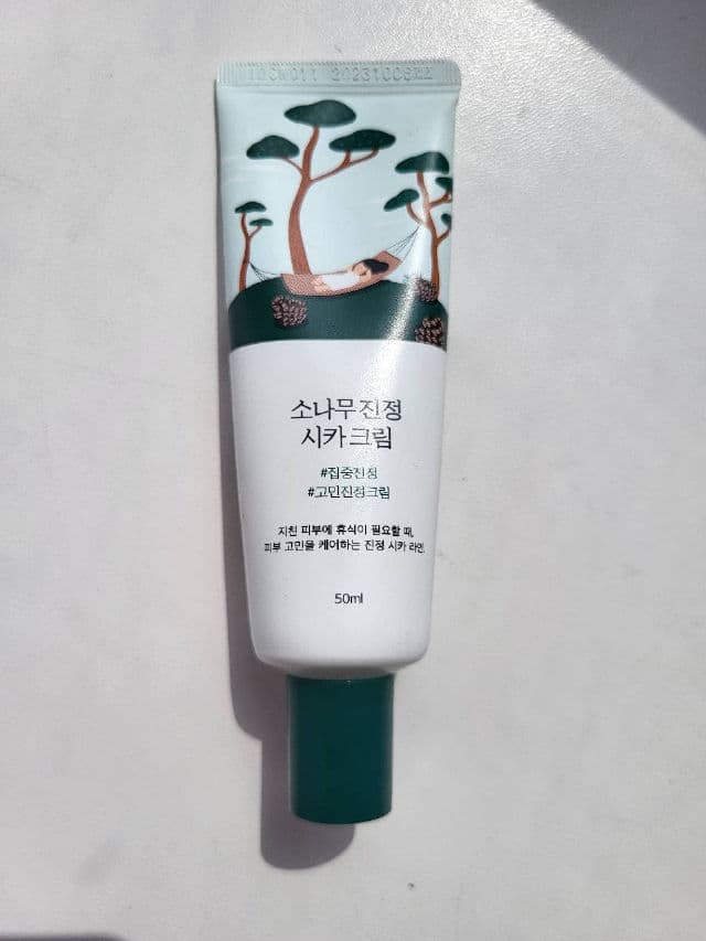 Round Lab Pine Tree Soothing Cica Cream	 review photo by Ririrrido