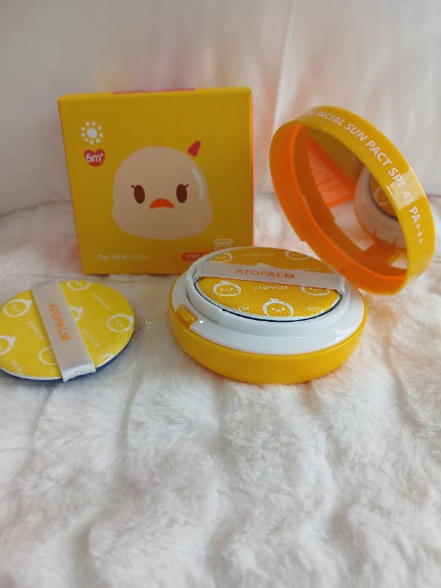 Atopalm Tok Tok Facial Sun Pact SPF43 PA+++ review photo by Amelia47