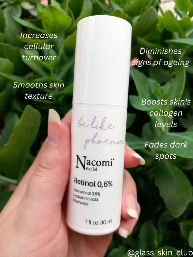 Nacomi Next Level Retinol 0.5% Face Serum review photo by Didi19