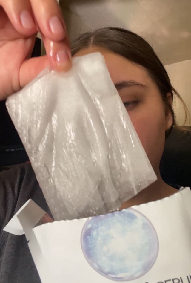 OOTD BEAUTY Triple Hyaluronic Acid Serum Mask review photo by AbiCas