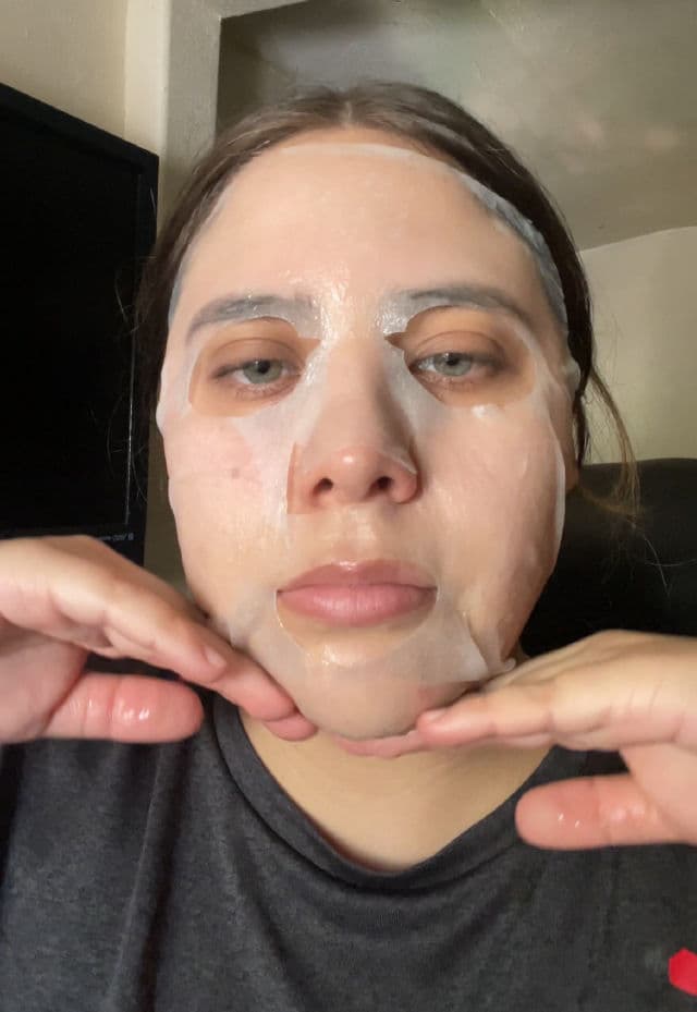 OOTD BEAUTY Triple Hyaluronic Acid Serum Mask review photo by AbiCas