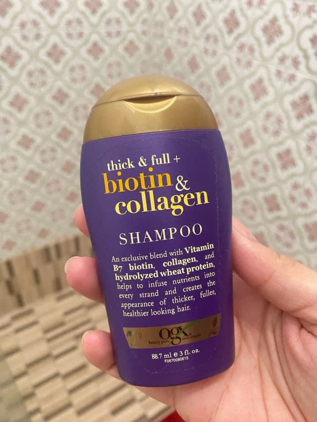 OGX Thick & Full Biotin and Collagen Hair Thickening Shampoo review photo by stephanieguzmancc
