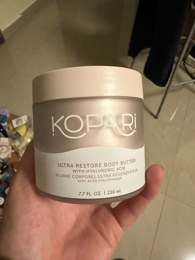 Kopari Tahitian Vanilla Ultra Restore Body Butter with Hyaluronic Acid review photo by masieldr