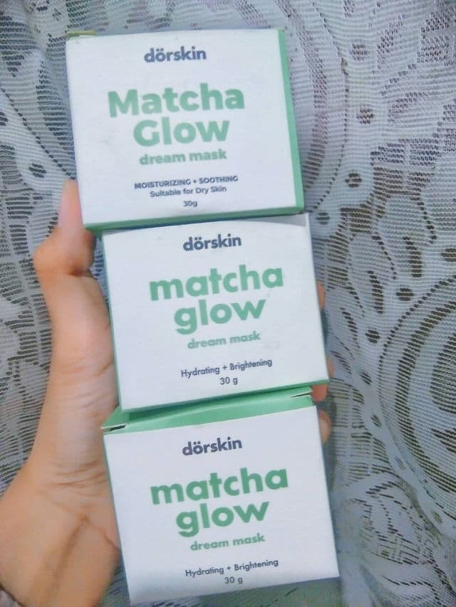Dorskin Matcha Glow Dream Sleeping Mask  review photo by dalioww