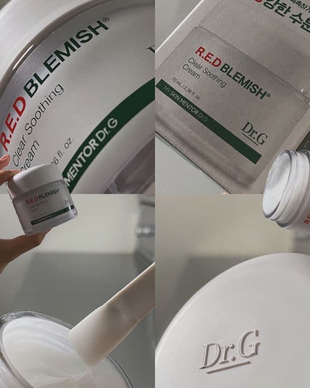 DR.G Red Blemish Clear Soothing Cream review photo by channydotcom