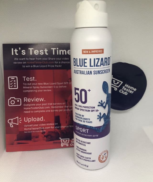 Blue Lizard Sport SPF 50+ Mineral Sunscreen Spray review photo by LeleSample