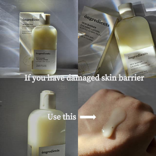 Ongredients Skin Barrier Calming Lotion review photo by nLynn