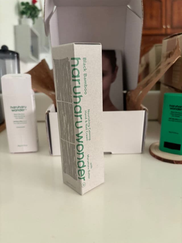 HaruHaru WONDER Black Bamboo Nourishing Calming Hand & Nail Cream review photo by Maryeem