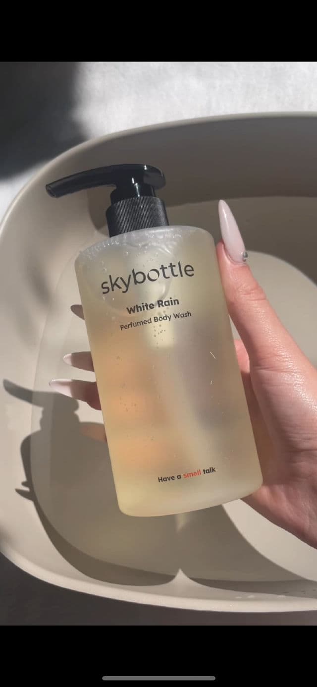 Skybottle White Rain Perfumed Body Wash review photo by clearandglowy