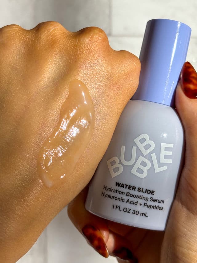 Bubble Water Slide Hydration Boosting Serum Hyaluronic Acid + Peptides review photo by LisaPierzyna