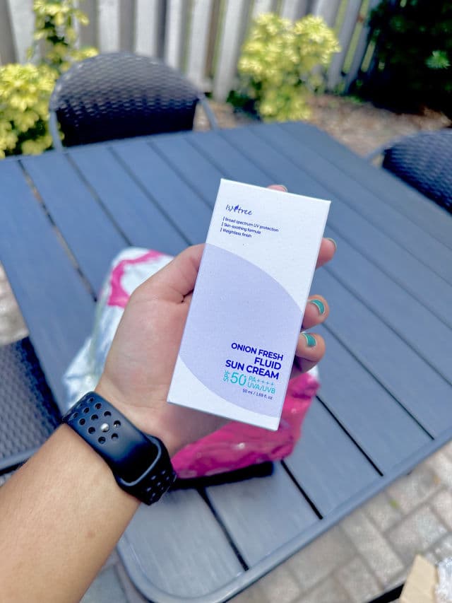 Onion Fresh Fluid Sun Cream SPF50+ PA++++ product review