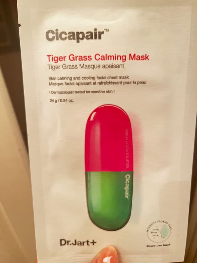 Dr. Jart+ Cicapair Tiger Grass Calming Mask review photo by dreamyglowwithara