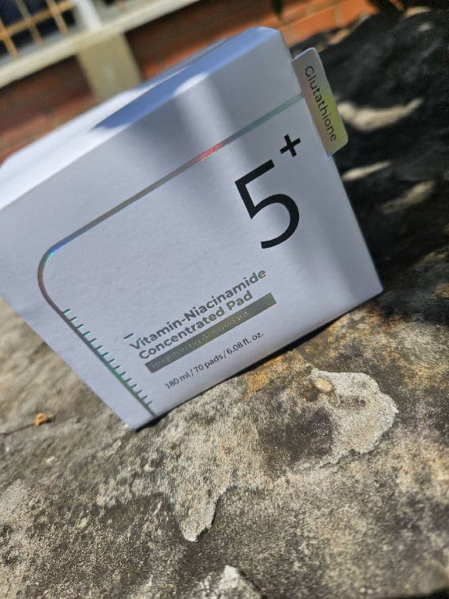 numbuzin No.5 Niacinamide Concentrated Toner Pad review photo by Maryelisart