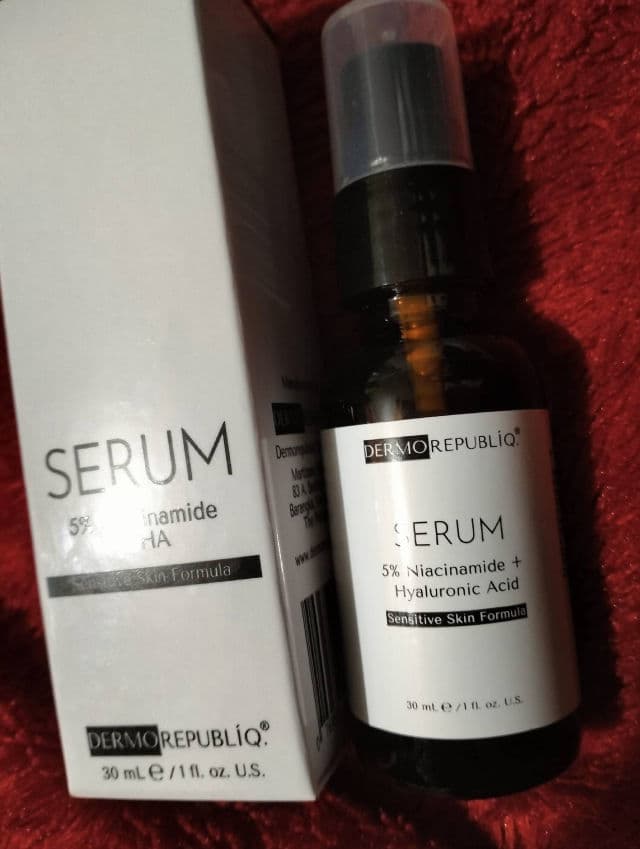 Dermorepubliq 5% Niacinamide + Hyaluronic Acid for Sensitive Skin Serum review photo by cherrynaprutas