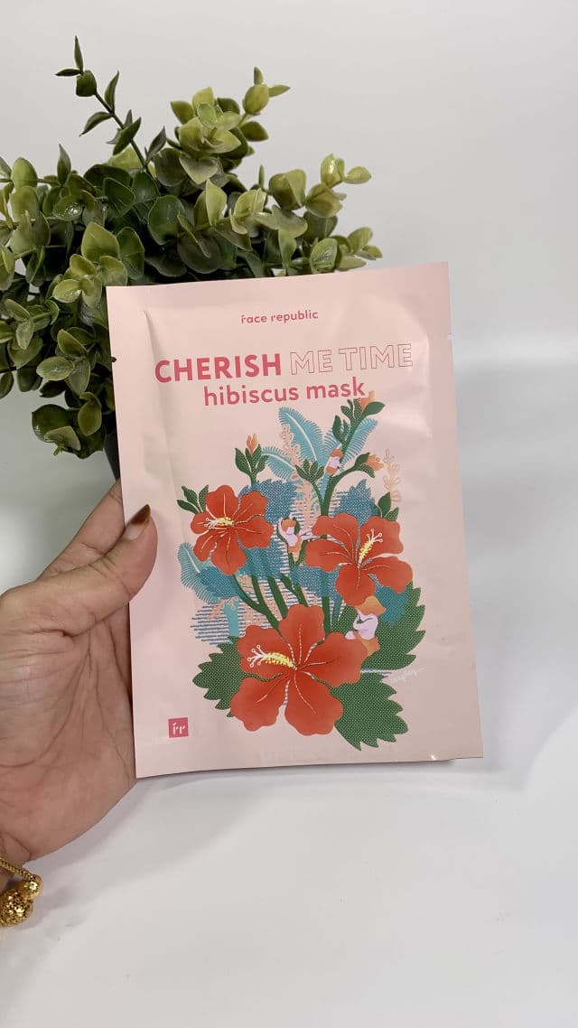 Face Republic Cherish Me Time Hibiscus Mask review photo by AidaAridi