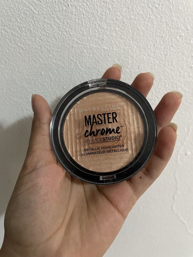 Maybelline Master Chrome Metallic Highlighter review photo by Dely