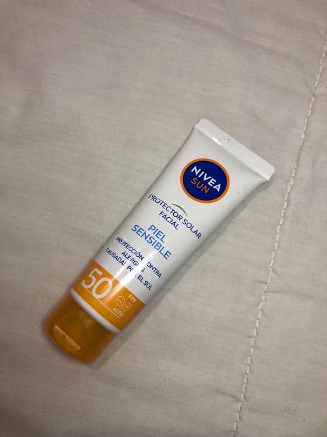 Nivea Sun UV Face Sensitive Sun Allergy Protection Sun Cream SPF50 review photo by jennyferC