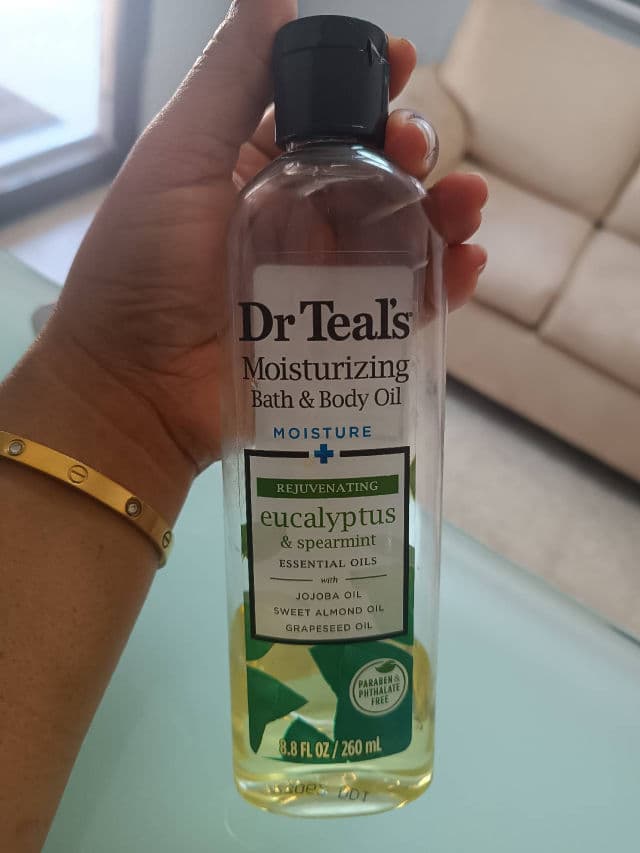 Dr Teal's Moisturizing Bath & Body Oil - Eucalyptus & Spearmint review photo by feniapol