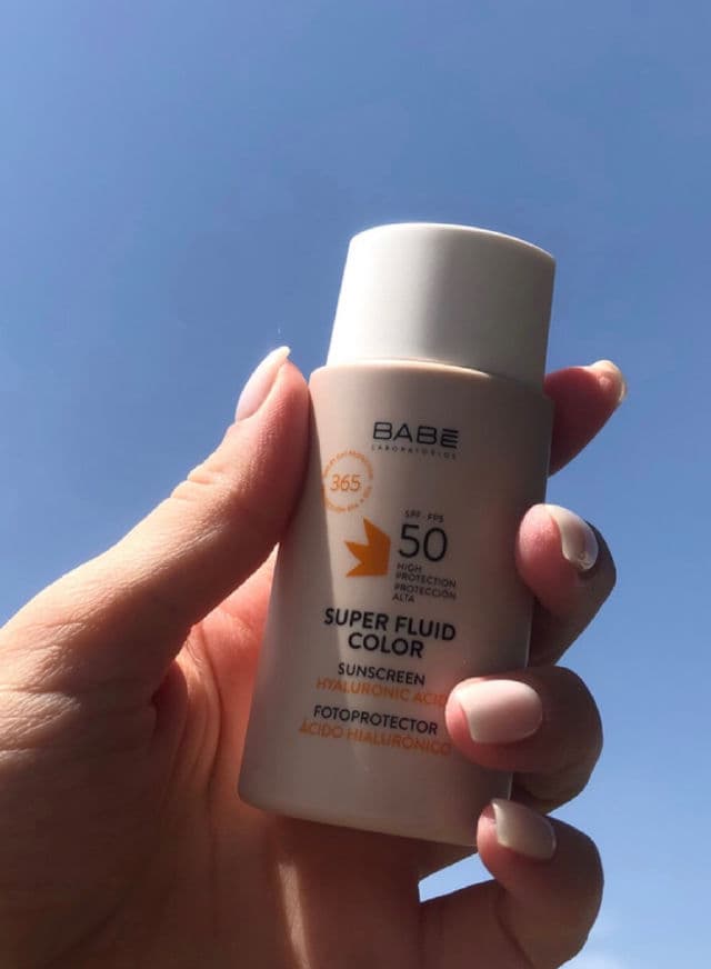 Babe Laboratorios Super Fluid Color Sunscreen SPF 50 review photo by mariepat