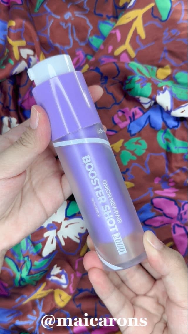 ISNTREE Onion Newpair Booster Shot 2000 review photo by Maicarons