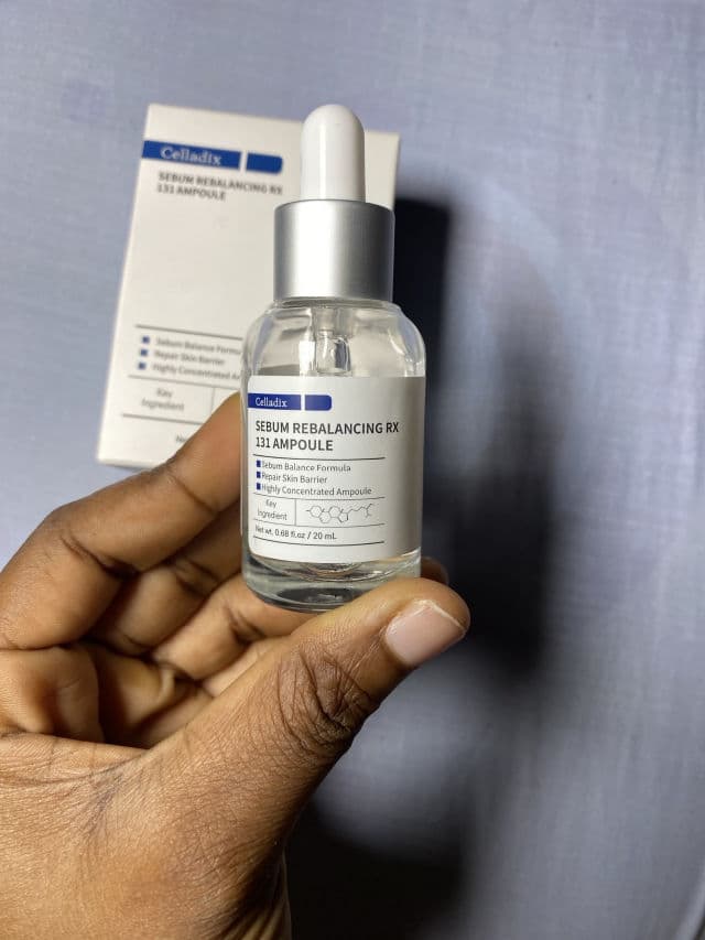 Celladix Sebum Rebalancing Rx 131 Ampoule review photo by omotomiwal