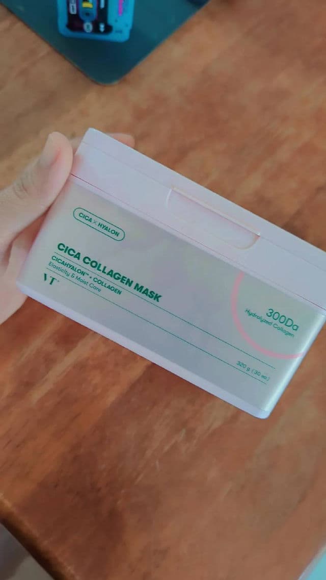 VT COSMETICS Cica Collagen Mask review photo by flitzy